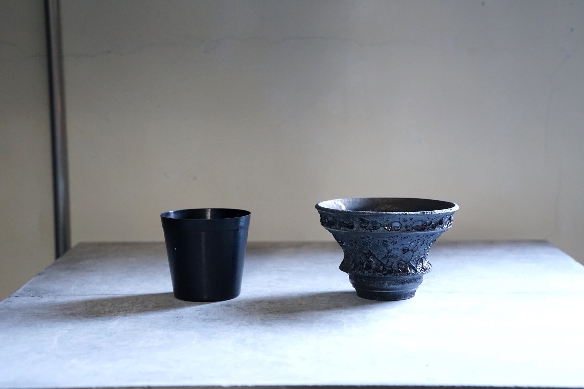 絶品 Mederu pot ドリッパー Low Sサイズ Crater Black asakusa.sub.jp