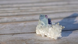 No.04 | Fluorite on Quartz