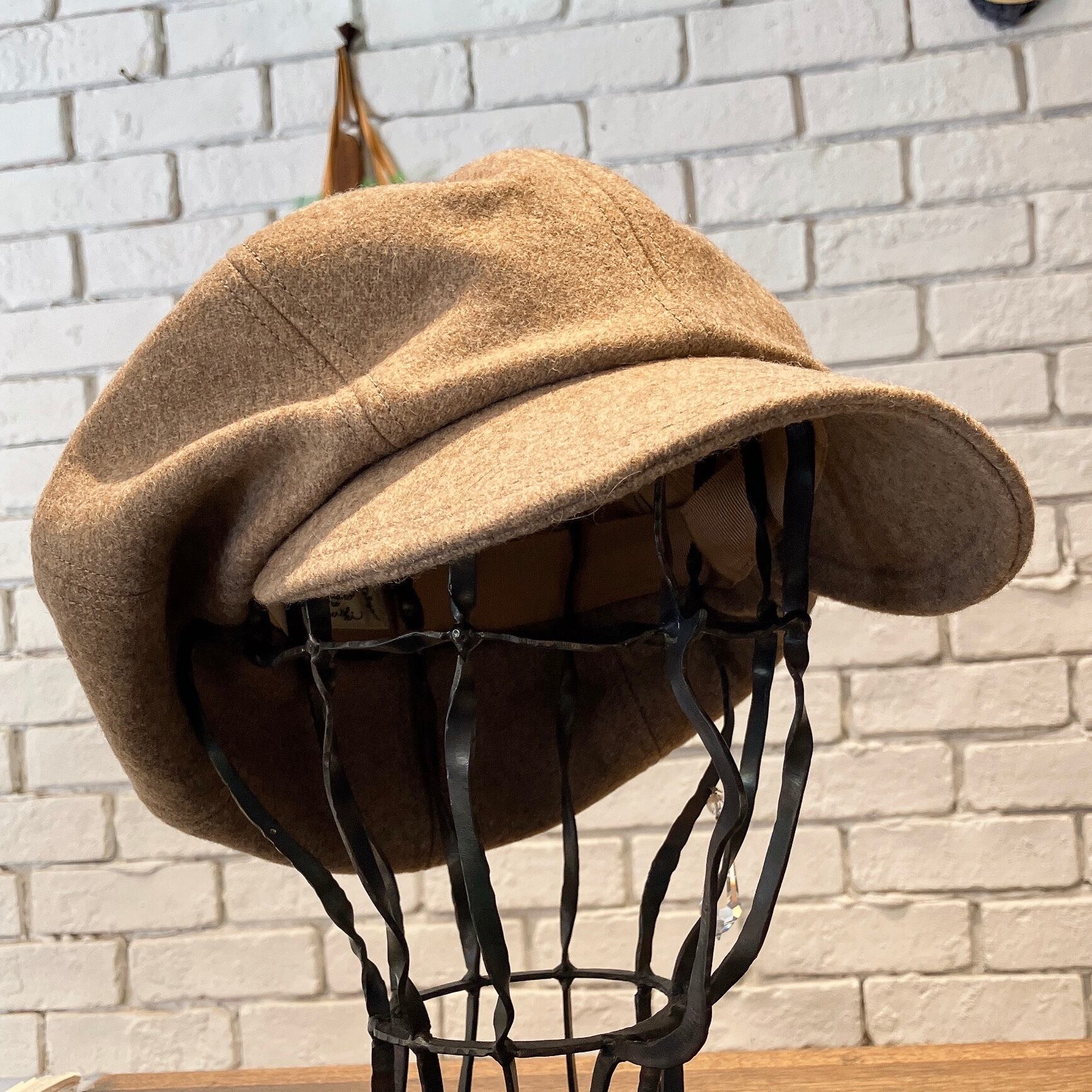 Barairo no Boushi】メルトンフレンチハンチング キャスケット R008346