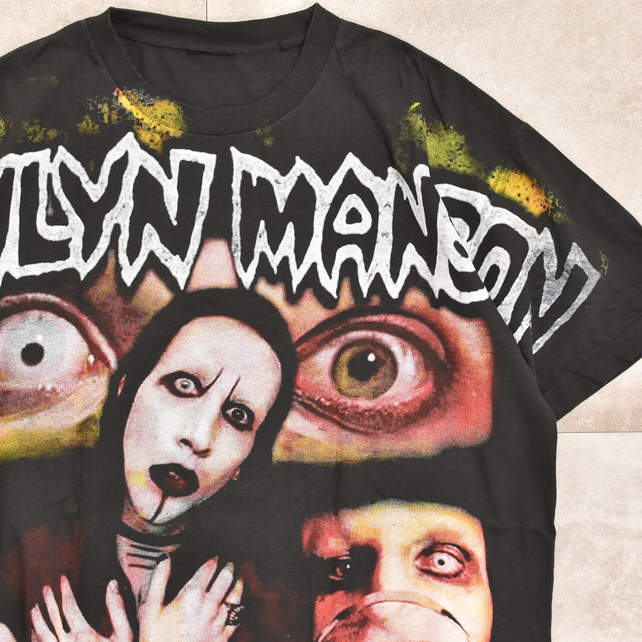 Bootleg Marilyn Manson T shirt   古着屋 grin days memory 公式