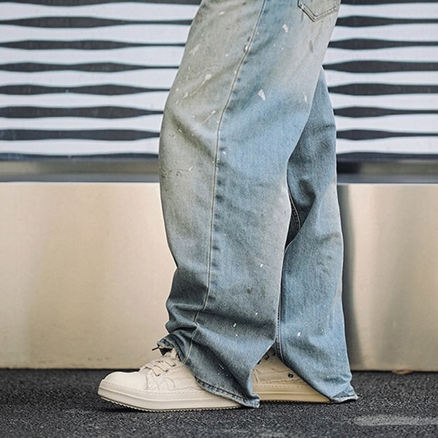 Low-Cut Damage Sneakers(LMU0381)