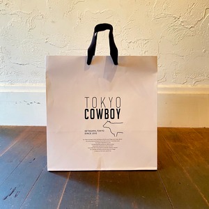 TOKYO COWBOYロゴ入り紙袋（大）