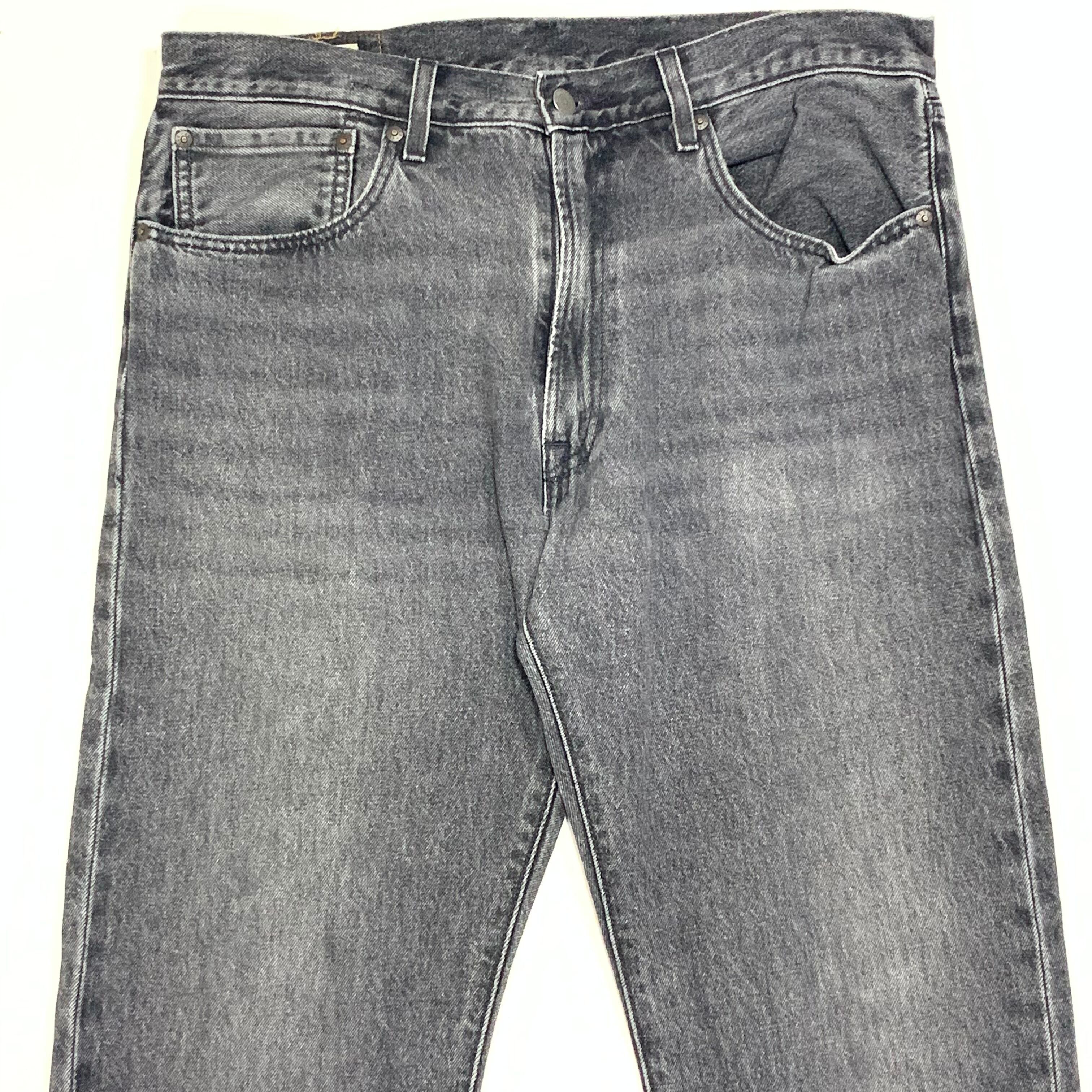 7894 プレミアムリーバイス 551Z デニムパンツ 先染めブラック W35