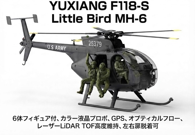 シルバーウィークSale！7％オフ＆バッテリー2個◆F11-H GPS アパッチ(AH-64D)  RTF技適付・当店用カラー液晶プロポ ・1/32スケール