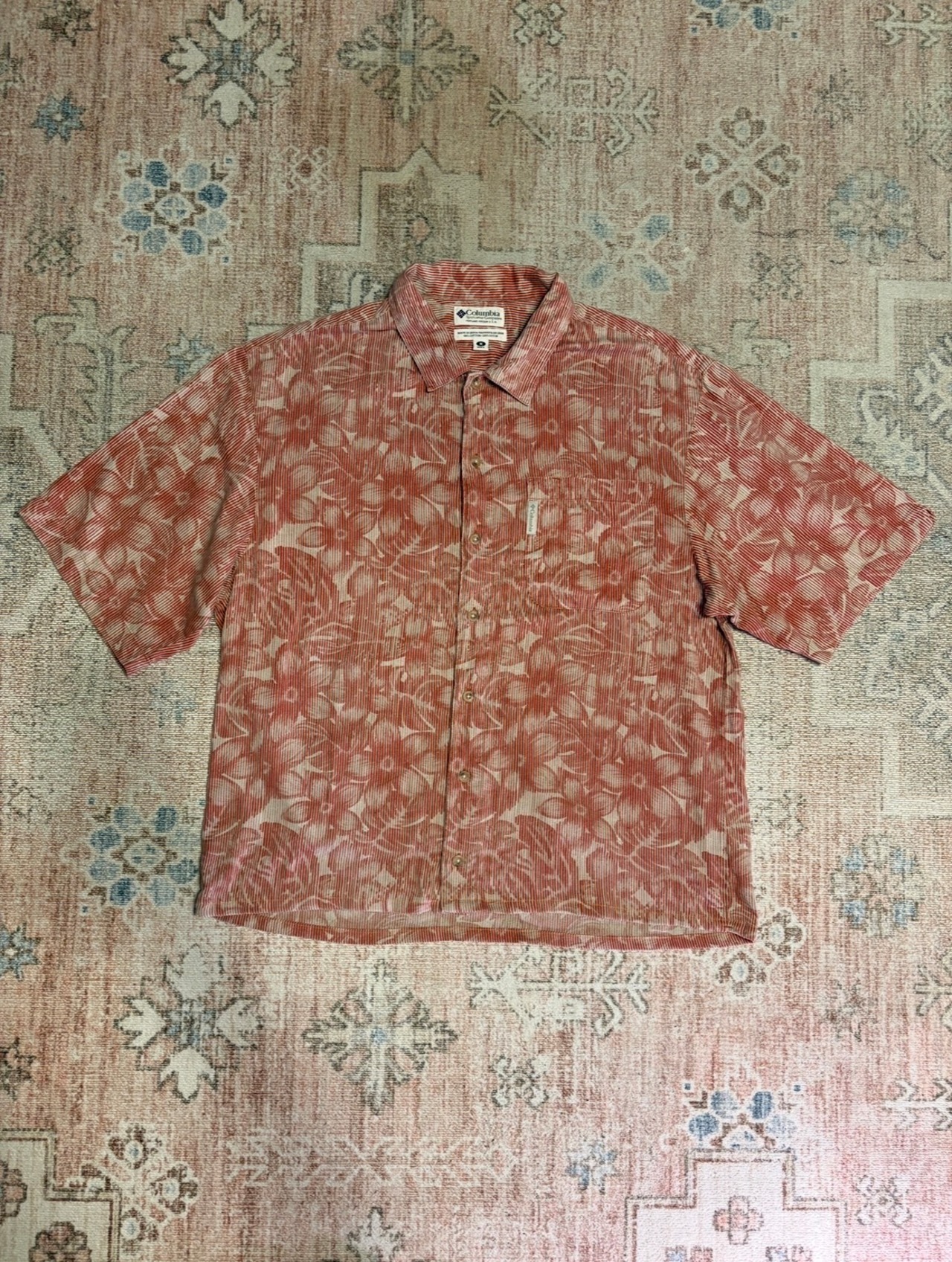 Columbia / Hawaiian pattern shirts / REMAKE