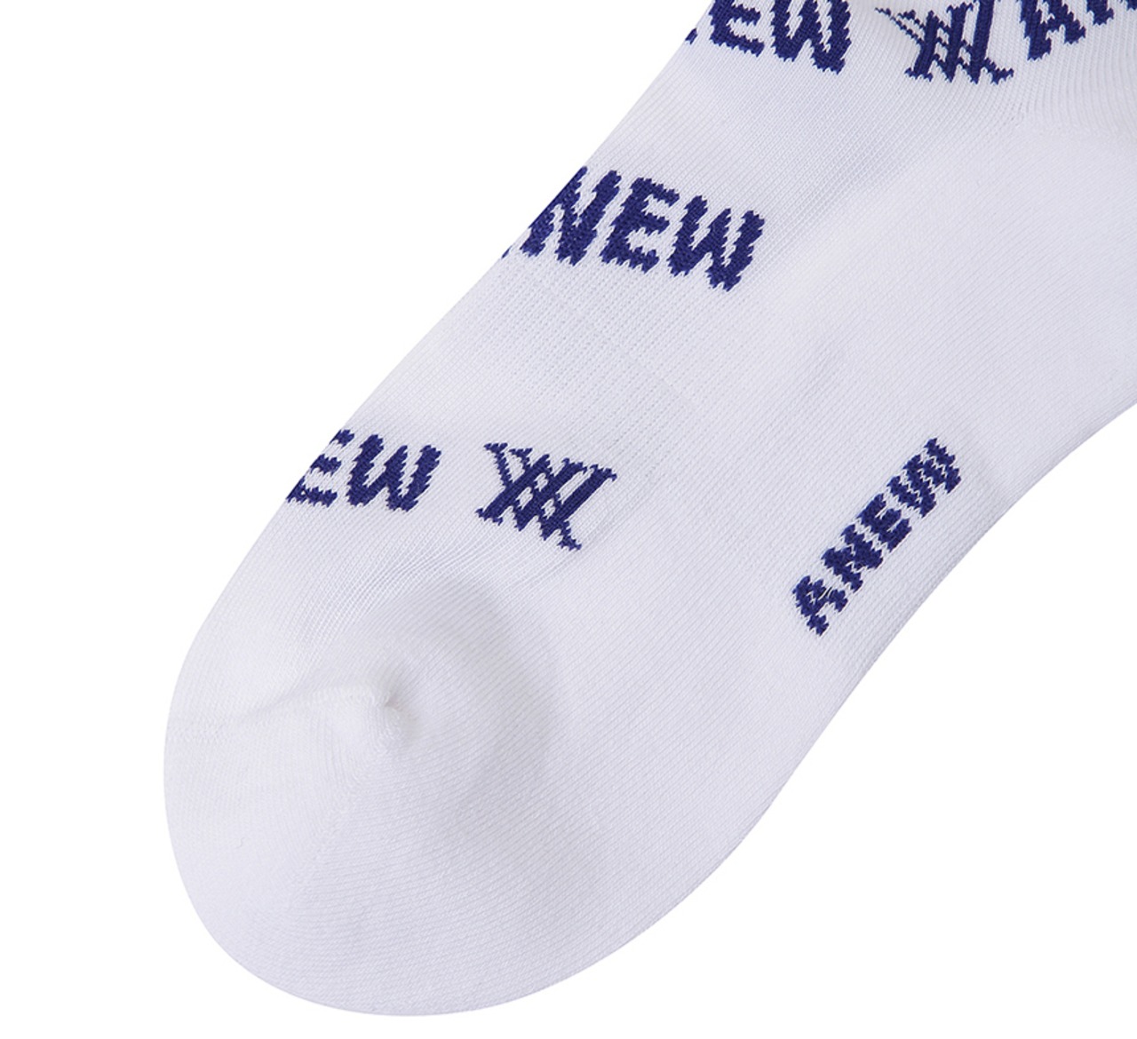 Diagonal logo repeat Knee socks [サイズ: F (AGCUWSC06RBF)] [カラー: ROYAL BLUE]
