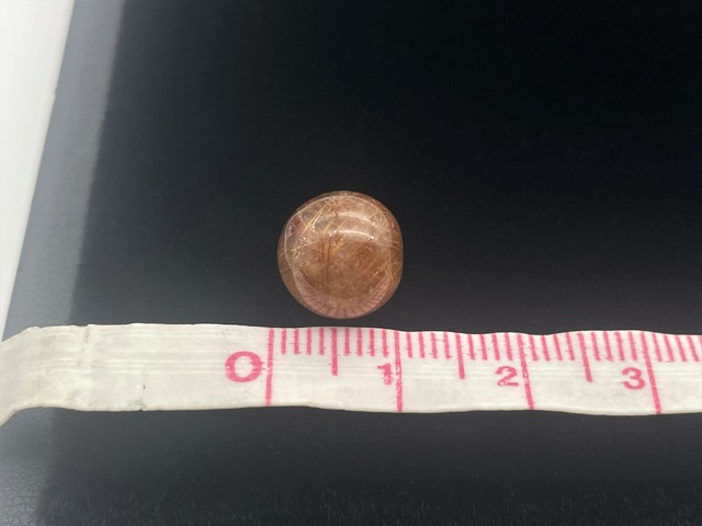 ハンドメイドビーズ素材セット（ブラウンルチルクォーツ）