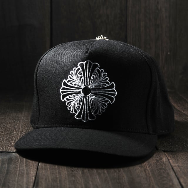 CHROME HEARTS 黒 キャップ　ベースボールキャップ CHROME HEARTS クロムハーツ アパレル キャップ】ベースボールキャップ