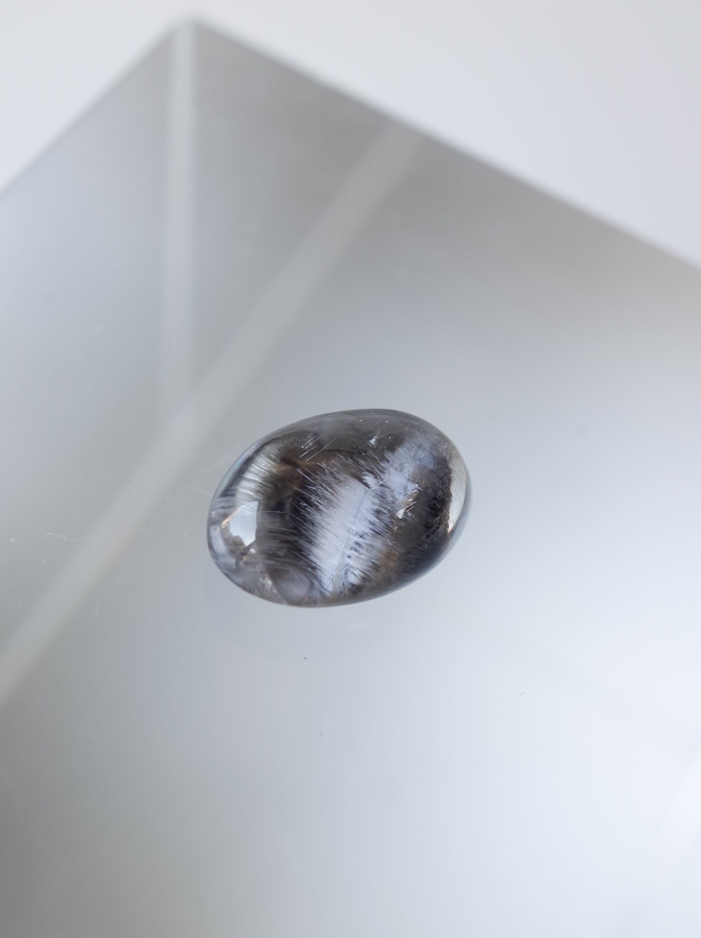 ブルッカイトインクォーツ - a008