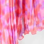 社交ダンス 衣装 スタンダード スカート レッスンウェア レディース 紫 赤 ピンク系 レッド系 パープル系 練習着 カラフル マルチカラー ファスナー 日本製 女性用 練習用 フレアスカート 軽量 柔らかい おしゃれ コスチューム ダンスウェア ストレッチ レディースファッション 春夏秋冬 服飾 コーディネート