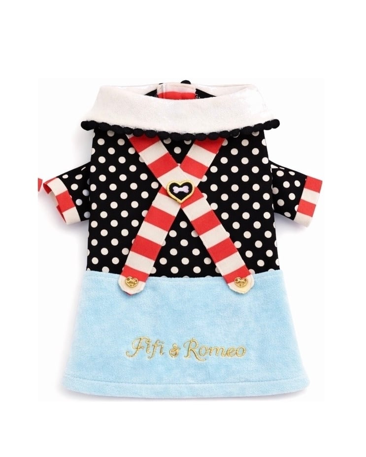 Fifi&Romeoフィフィアンドロメオ 　　 　　　　タグ付　ボーダーニット 数量限定・即納【Fifi&Romeo】ボーダーサスペンダーTシャツ ピンク