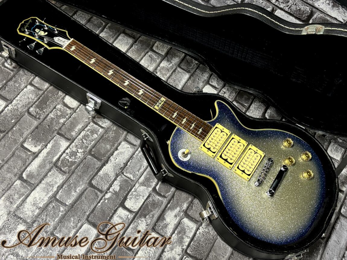 Epiphone Ace Frehley Les Paul Limited Edition # Silver Sparkle