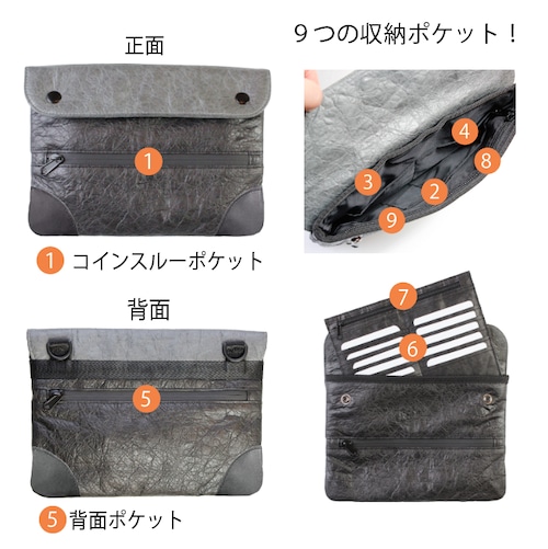 紙幣とコイン・自動仕分け機能付き「お財布バッグ」UL-magicの商品画像6