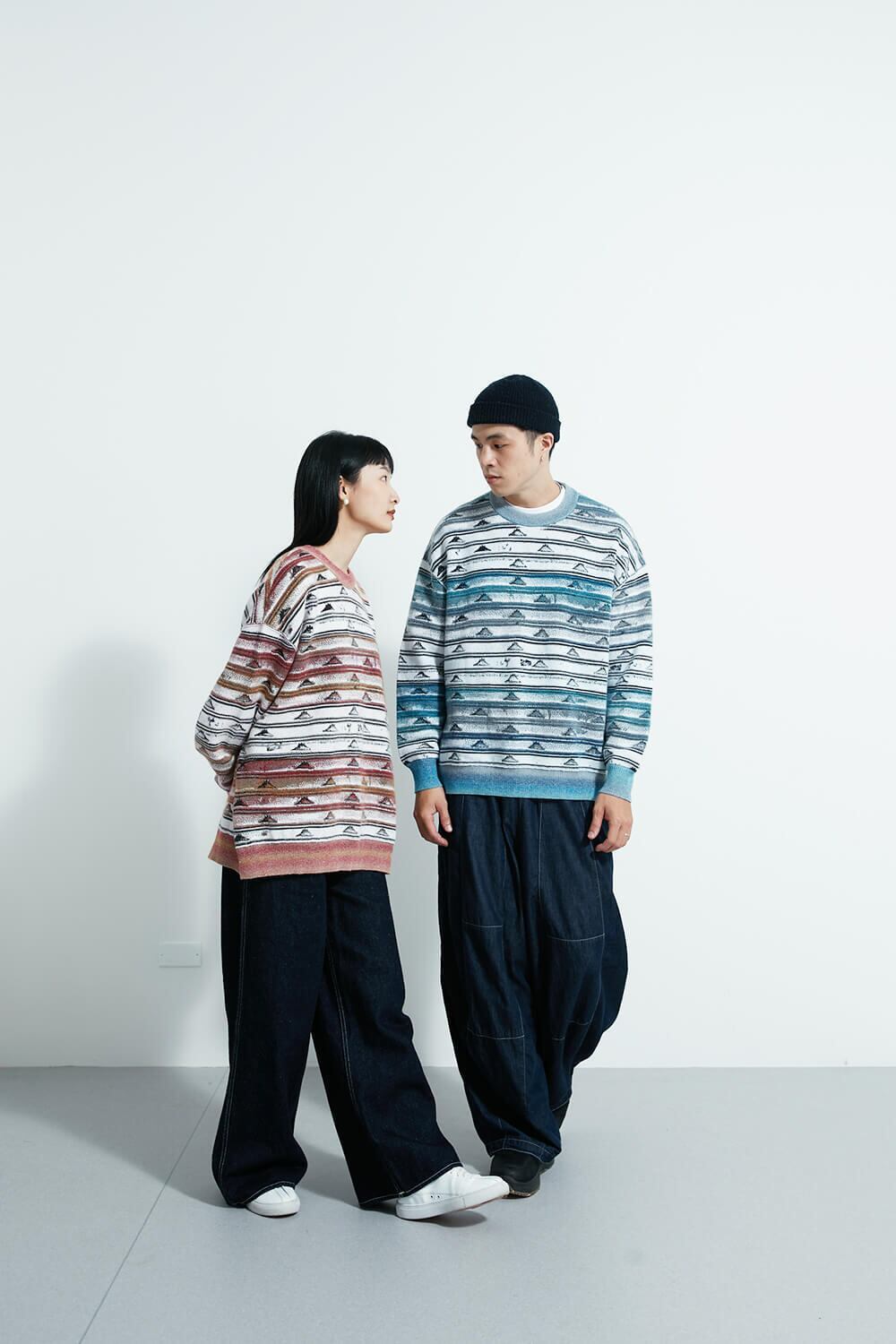 富士山模様シャッター - 錆色 | 8bit.t.d