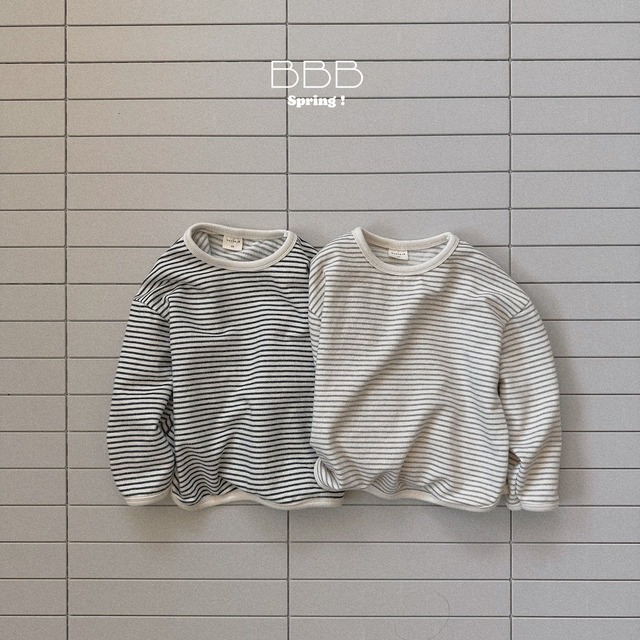 【取寄】bella bambina|bebe bangbang border tee|ベベバンバンボーダーT|12M-18M|baby|26 spring