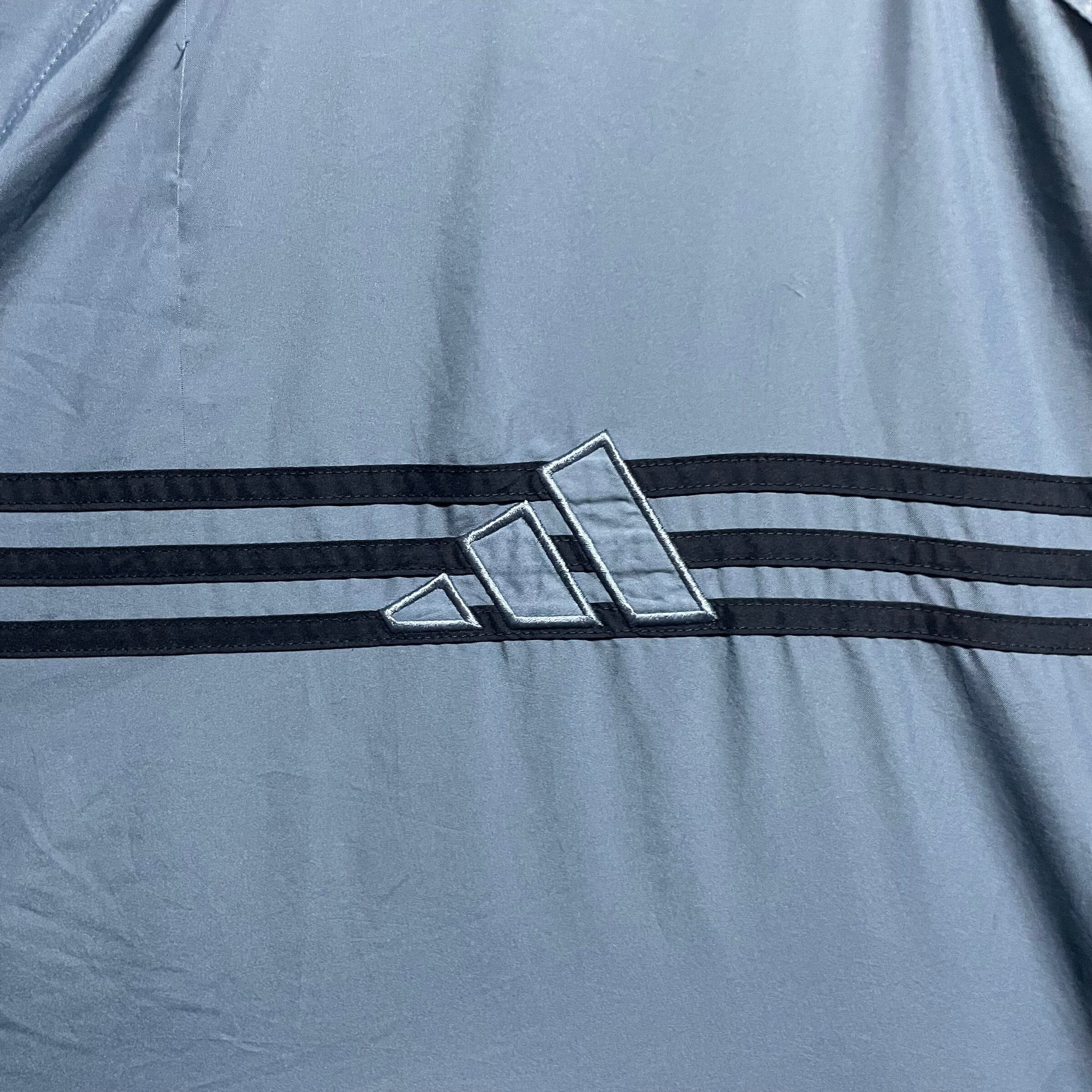 XL】adidas アディダス 刺繍ロゴ ナイロンジャケット | 古着屋 XL】adidas アディダス 刺繍ロゴ ナイロンジャケット | 古着屋