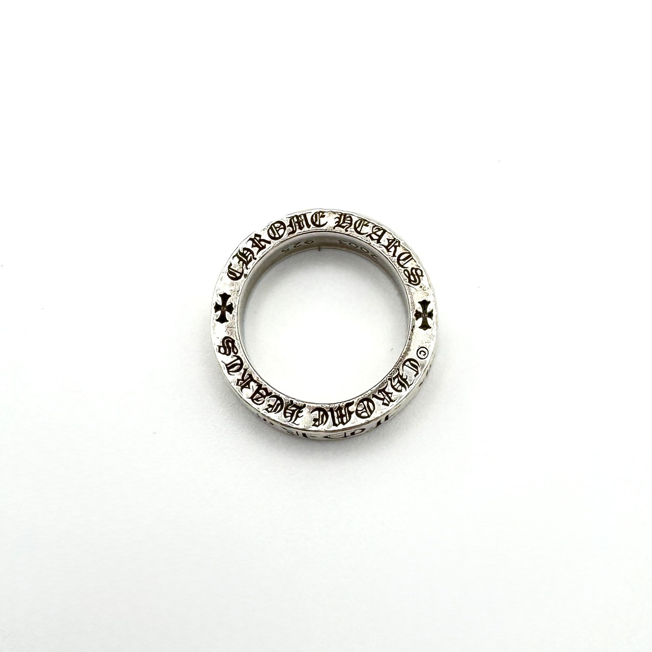 CHROME HEARTS クロムハーツ スペーサー リング SV925 11号 11g シルバー