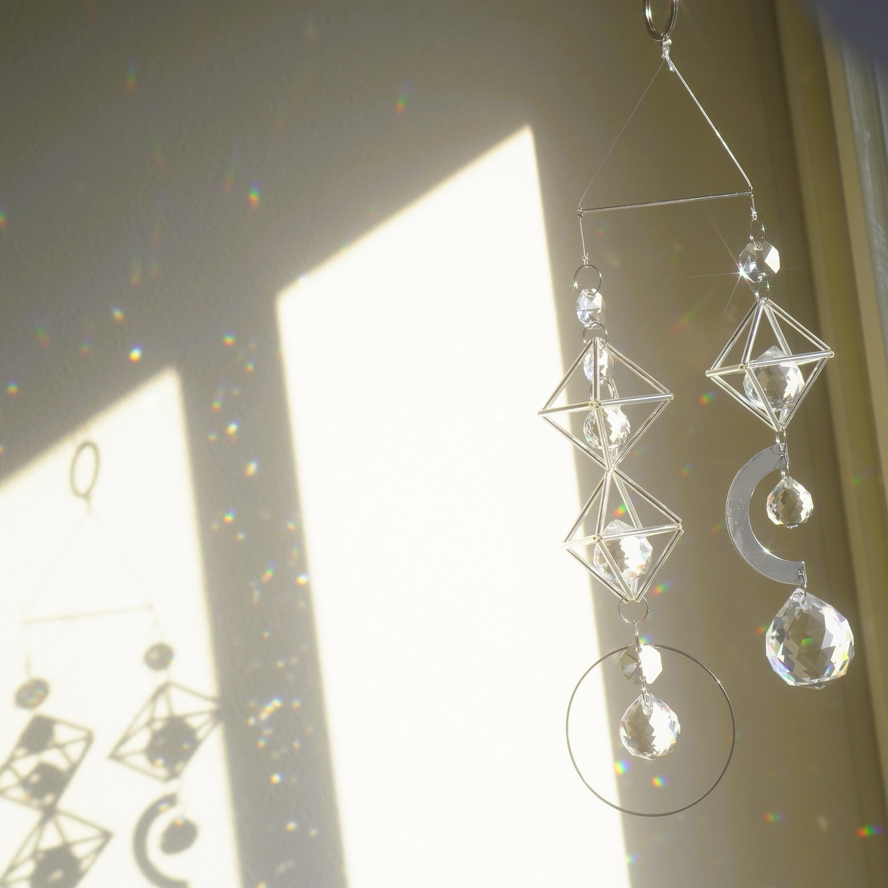 Libra S - Crystal Moonlight / リブラ / Light Healing Crystal Suncatcher