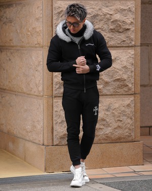 BELINDA FUR ZIP HOODIE【BB25023】