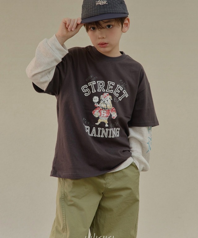 《送料無料》予約:ストリート半袖T【HIKIKI】※ジュニアサイズ