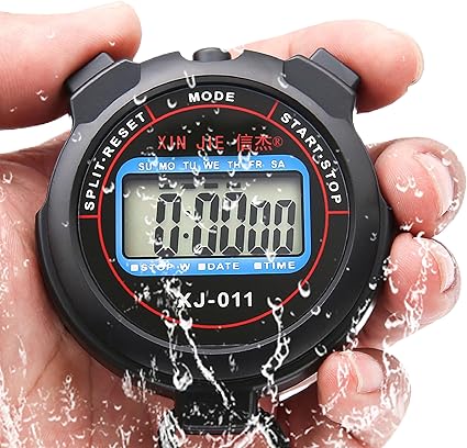 DEVENTORZ ストップウォッチ スポーツタイマー 防水 高精度 ストップ