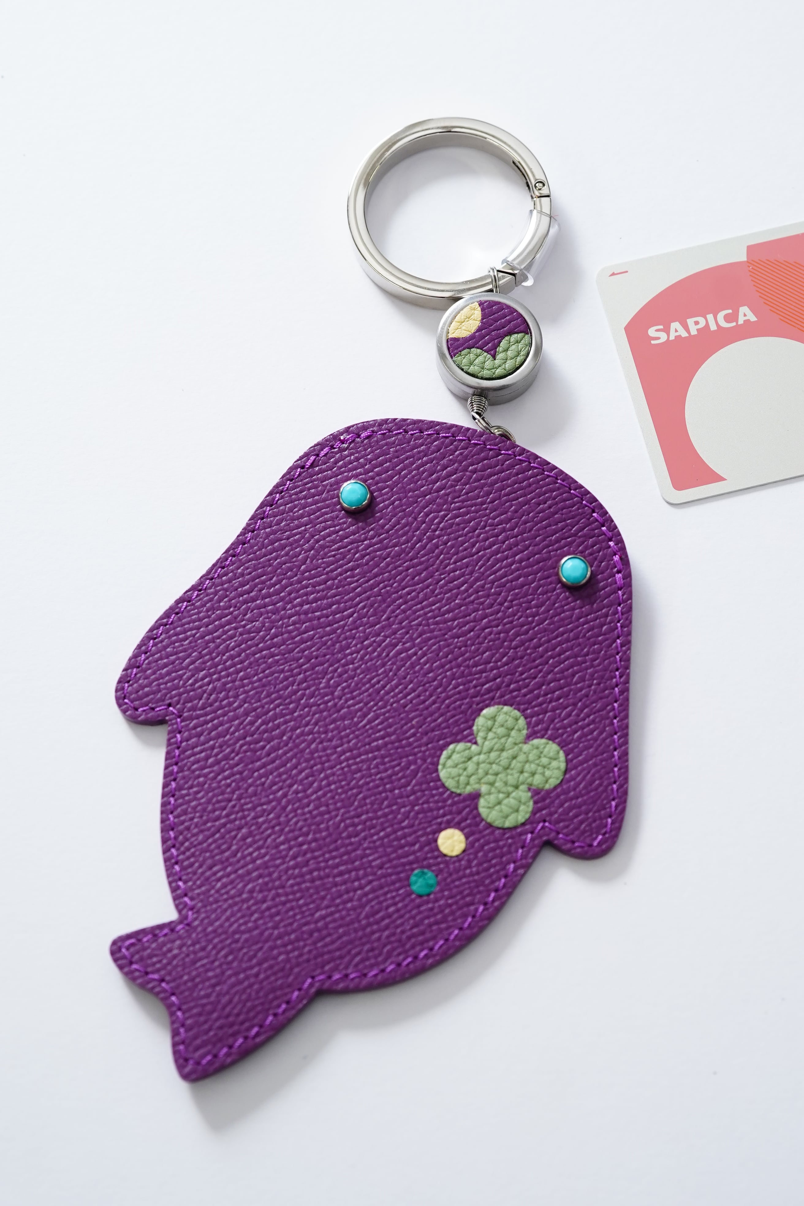 id.Passパスケース バイオレット クローバー | i.d.o 公式オンライン