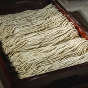 おおいし二八そば|冷そば用・8人前【ストレートつゆ・薬味付き】