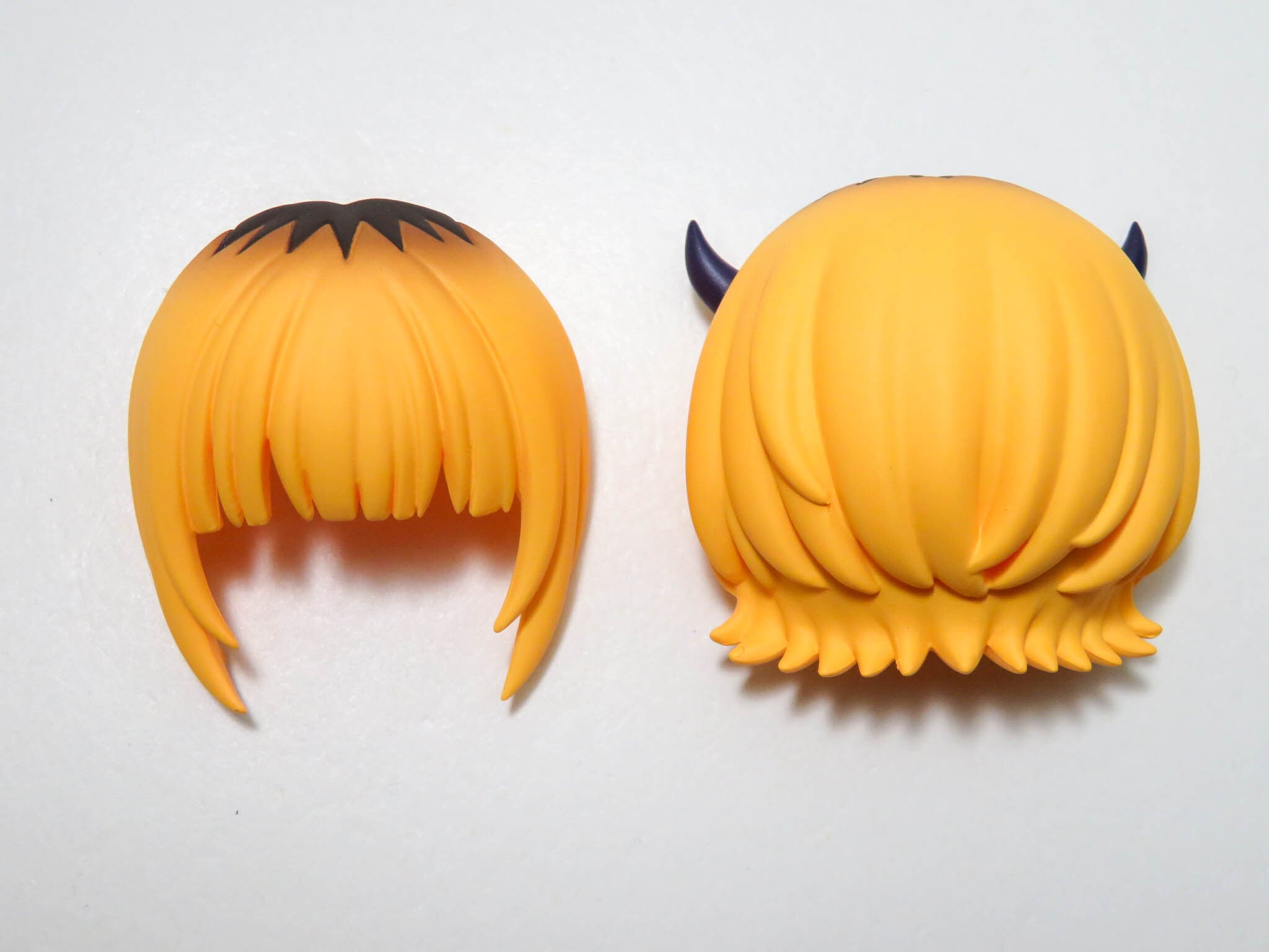 ねんどろいど 616 月島蛍 頭 髪 パーツ ショートヘア 金髪 男の子 ハイキュー!! フィギュア オビツろいどに ねんどろいど ハイキュー 月島 蛍 パーツ 髪 頭