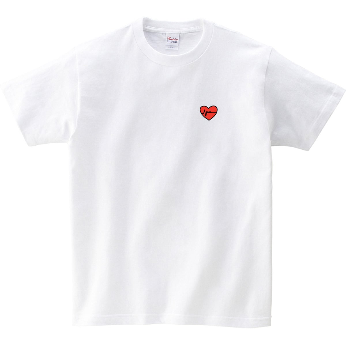 選べるデザイン 全6種類 ハート ワンポイント Tシャツ ms103 カップル ラブラブ キューピット