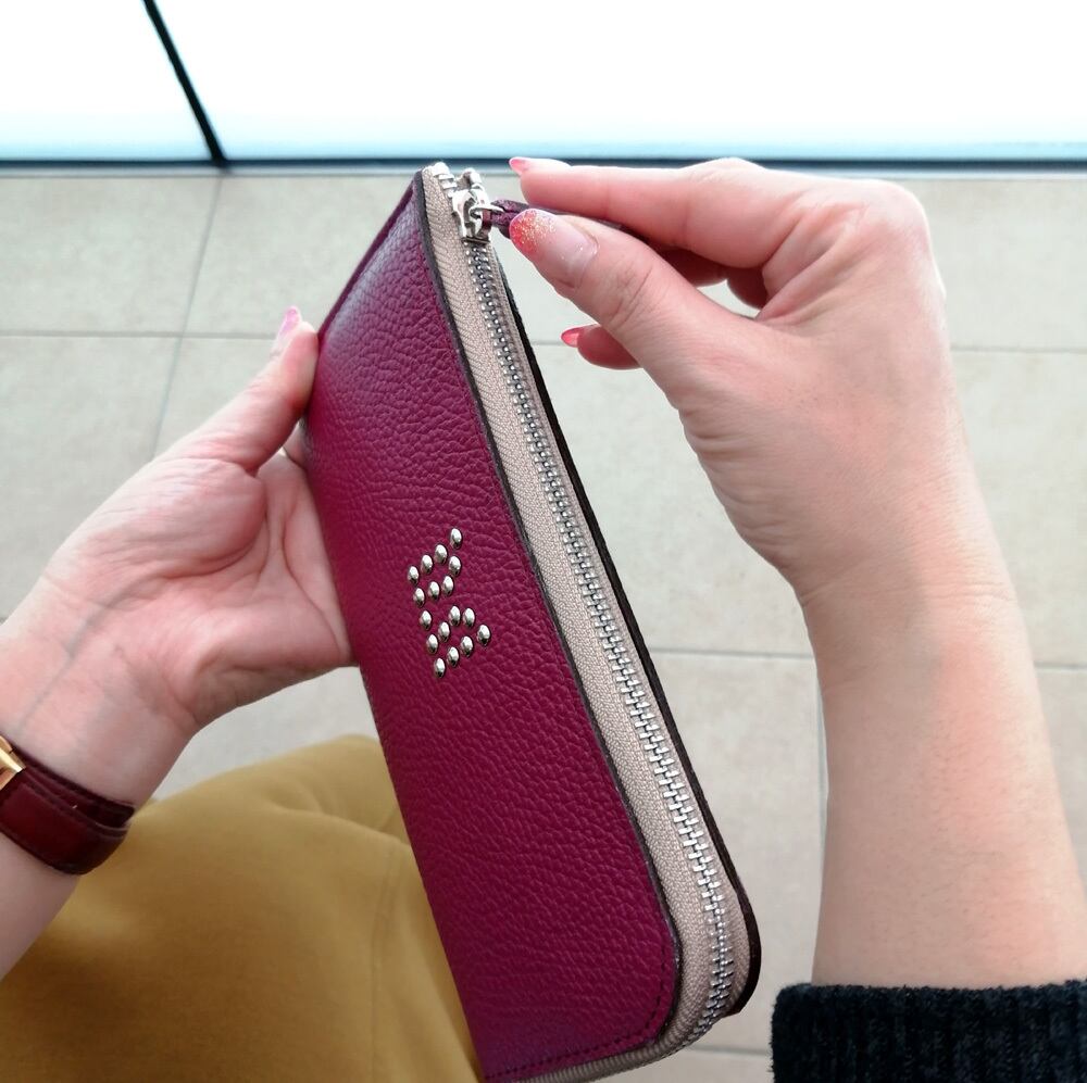 イタリアンレザー L字ファスナーウォレット（受注オーダー） | YAZZIE