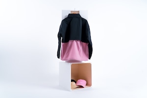 BLAZZ Anorak / Made in JAPAN -BLACK x PINK-