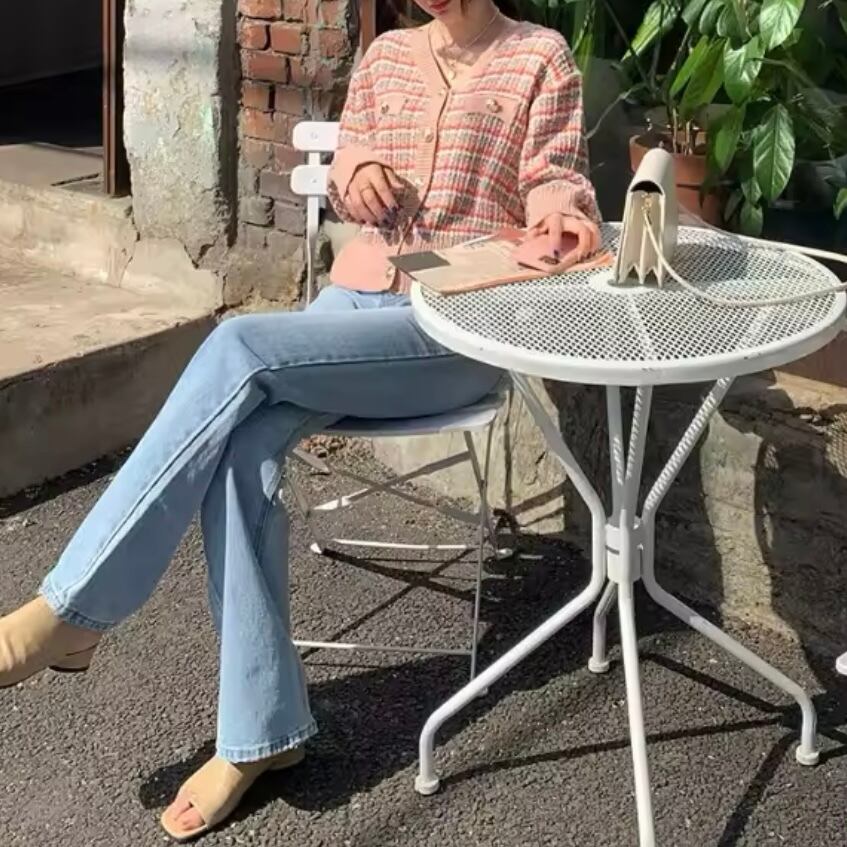 マルチカラーツイードカーディガン