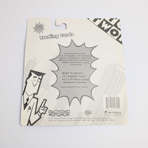 ☆DEADSTOCK 2000年製☆ 送料無料!【 パワーパフガールズ( The Powerpuff Girls )】Trading Cards SPECIAL SET カートゥーンネットワーク CARTOON NETWORK / VINTAGEトレカ単品 (1個=6CARDSが2個 +1BONUS Card)〚アメリカン雑貨 アメトイ〛