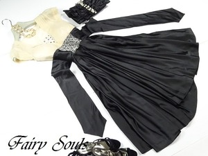 ★送料無料★11号☆シルク70%☆ビーズが美しいワンピース(OPN9932)