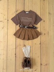 韓国子供服 / BANANA J / 26Autumn / フィアバ コーデュロイ スカート / 秋服 / キッズ *XS~JS*