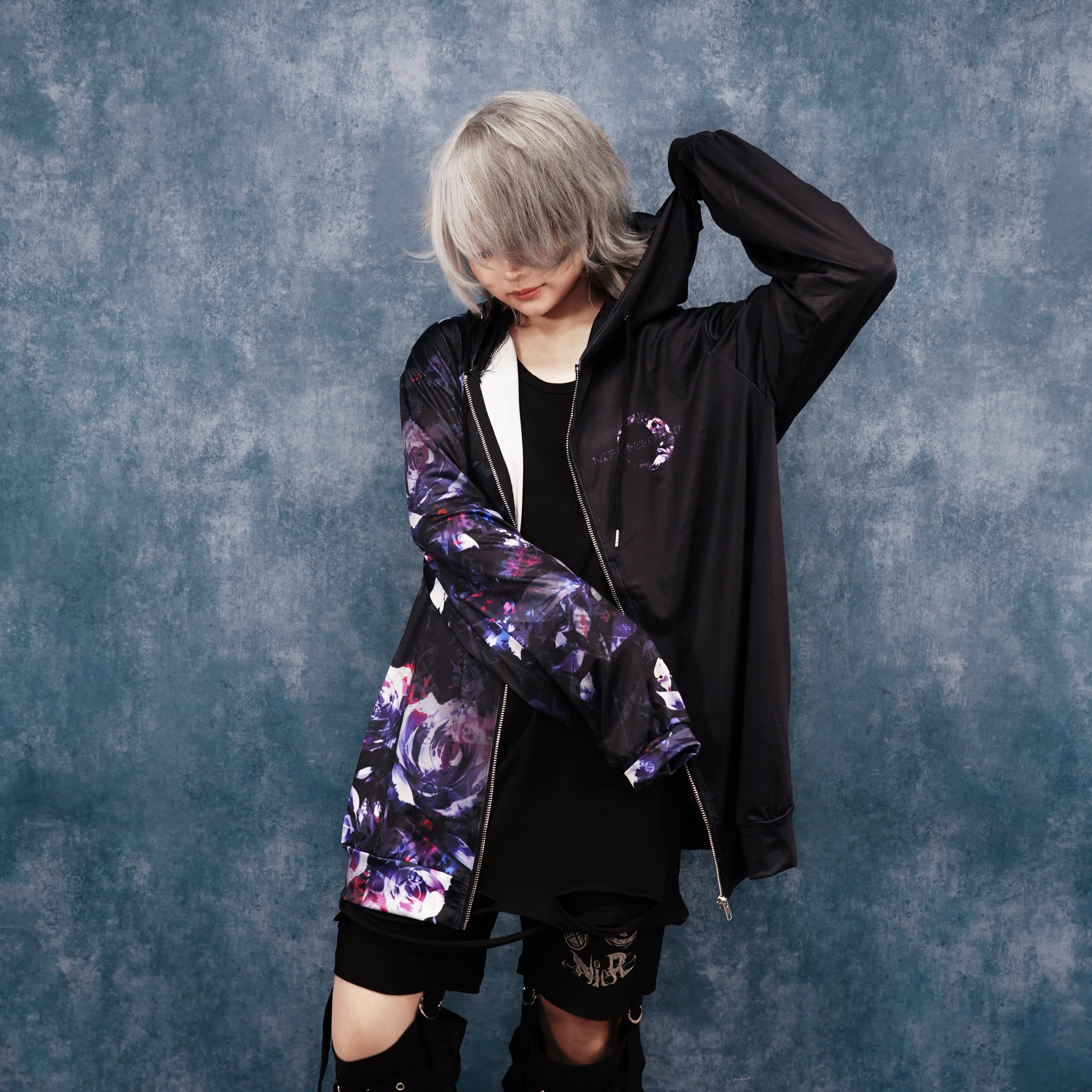 NieR 総柄ZIP OUTER【INITIAL】上下セット 総柄UNISEX ZIP OUTER【和柄九尾】 | NIER CLOTHING