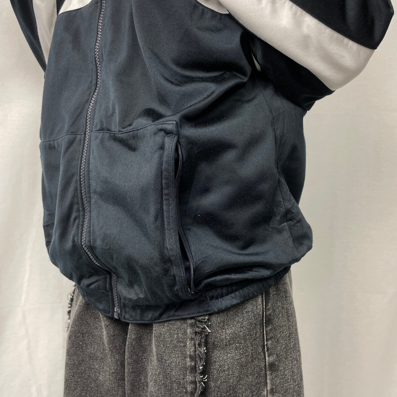 00年代 adidas アディダス パフォーマンスロゴ ジャージ トラック 
