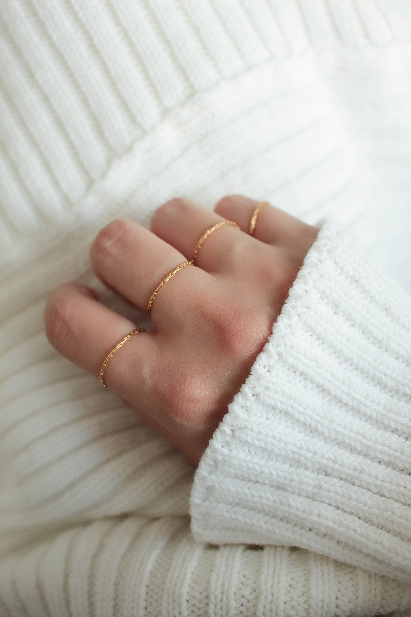 1mm Skin Ring | ebine(エビネ)|金属アレルギー対応アクセサリー