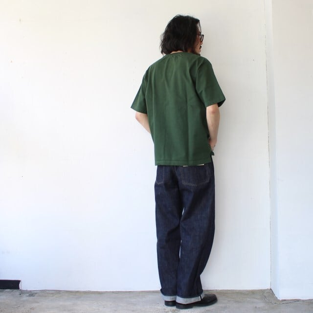 Orgueil 14oz本藍デニムワイドトラウザー / Tailor Jeans Wide