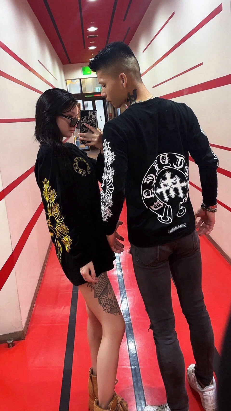 DAstyle Floral pattern Long sleeves 【YELLOW】 | DAstyle