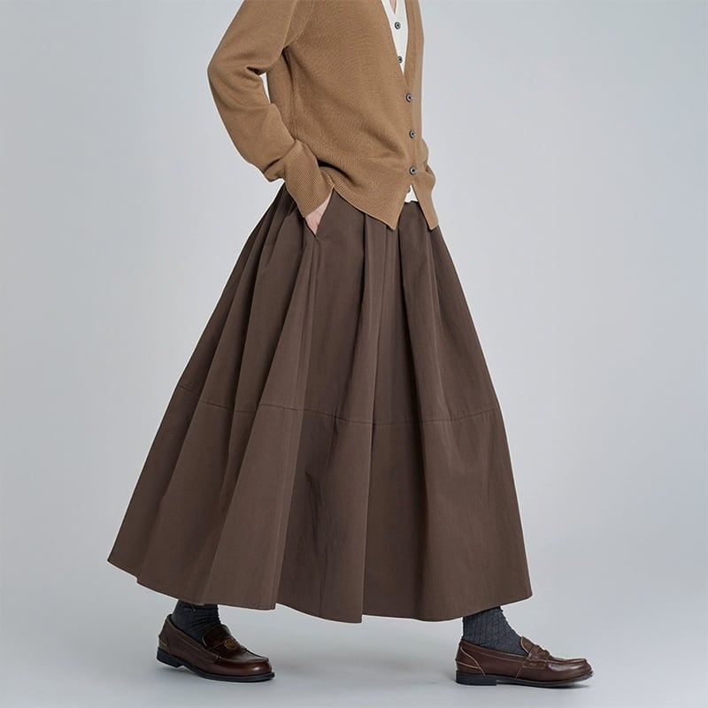 プリーツAラインスカート 233080