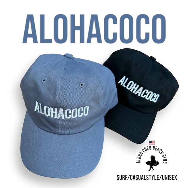 ALOHACOCO刺繍CAP〈2COLOR〉