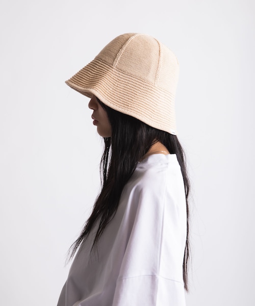 LOGO BRAID CROCHET HAT［SCH012］