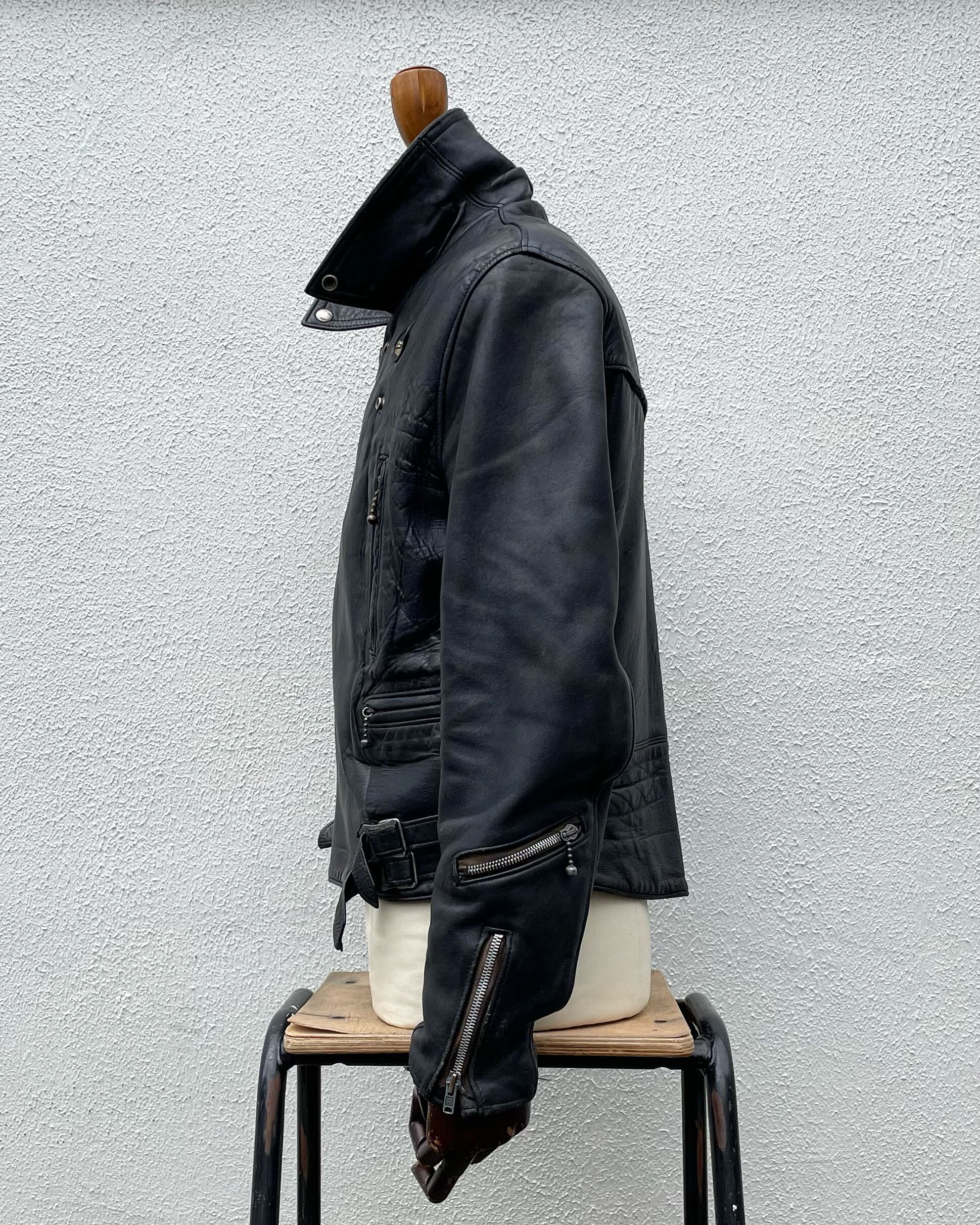 当時物‼︎ LewisLeathers70s Lightning 粘り強く ネイビー 