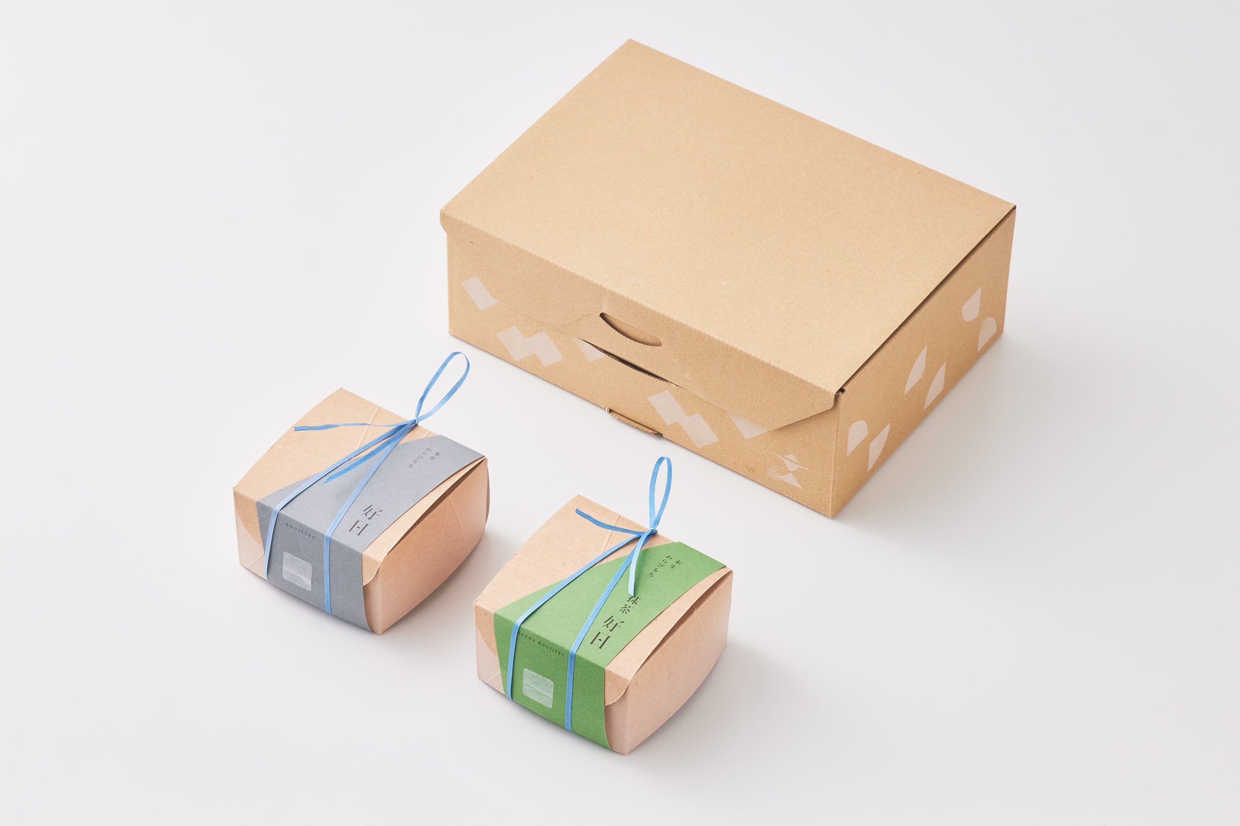 本生わらびもち 好日・抹茶好日 2種詰合せ | 京甘味 文の助茶屋