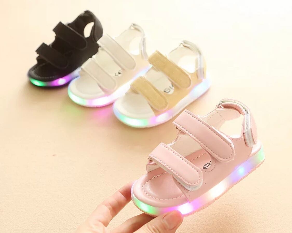 光るキッズサンダル / 女の子 / 男の子 / 〜18cm( A〜D )