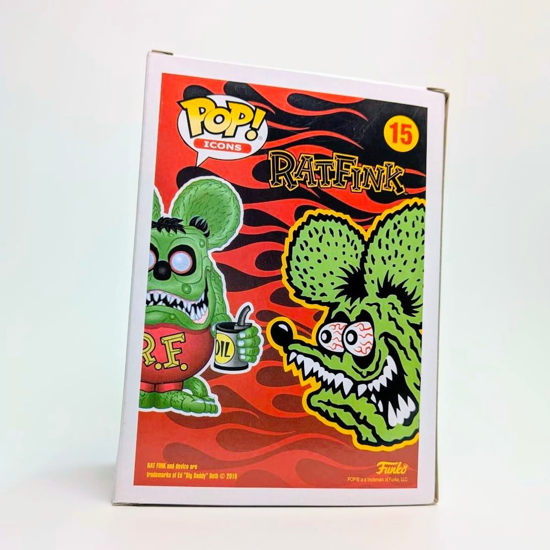 ☆US直輸入☆ FUNKO 【 POP! ICONS VINYL FIGURE RAT FINK GREEN