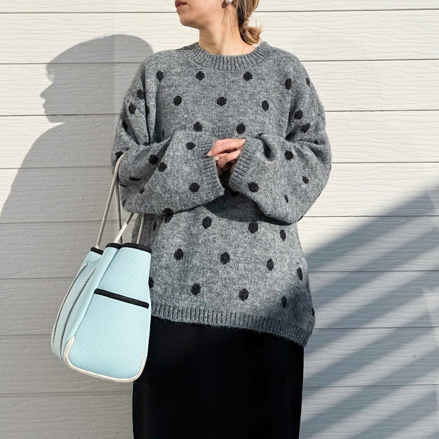 【WEB限定アイテム】ドットニット