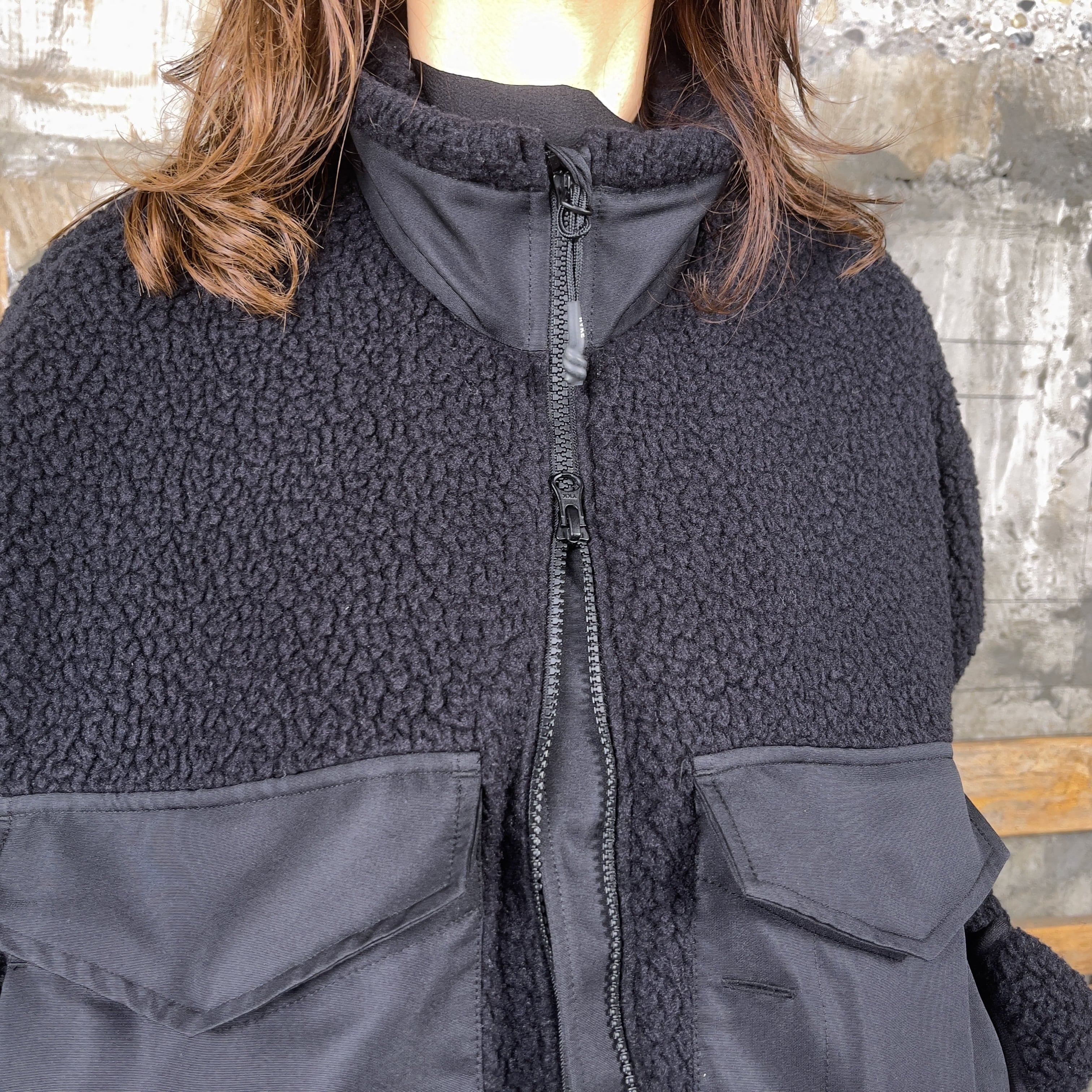 HYKE【ハイク】POLARTEC FLEECE WEP JACKET (17478) | glamour online