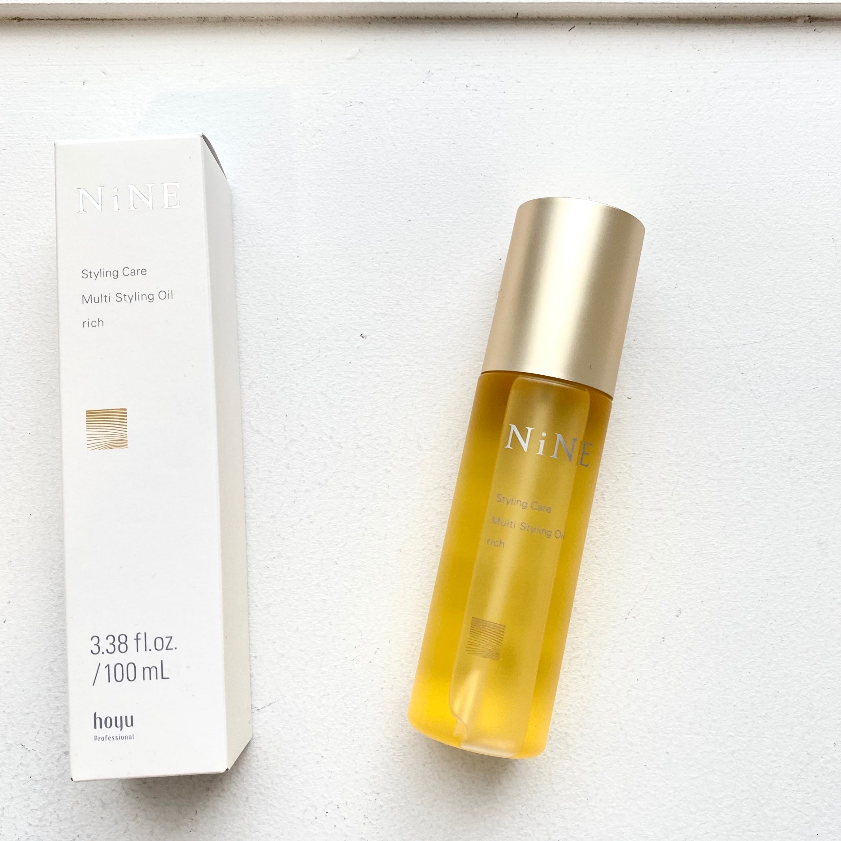 スタイリング剤 NiNE STYLING OIL＆CREAM | NiNE Styling Care ブランドサイト hoyu